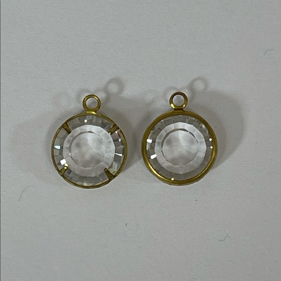 Vintage Swarovski 11mm Crystal Channel Charms - Picture 4 of 10